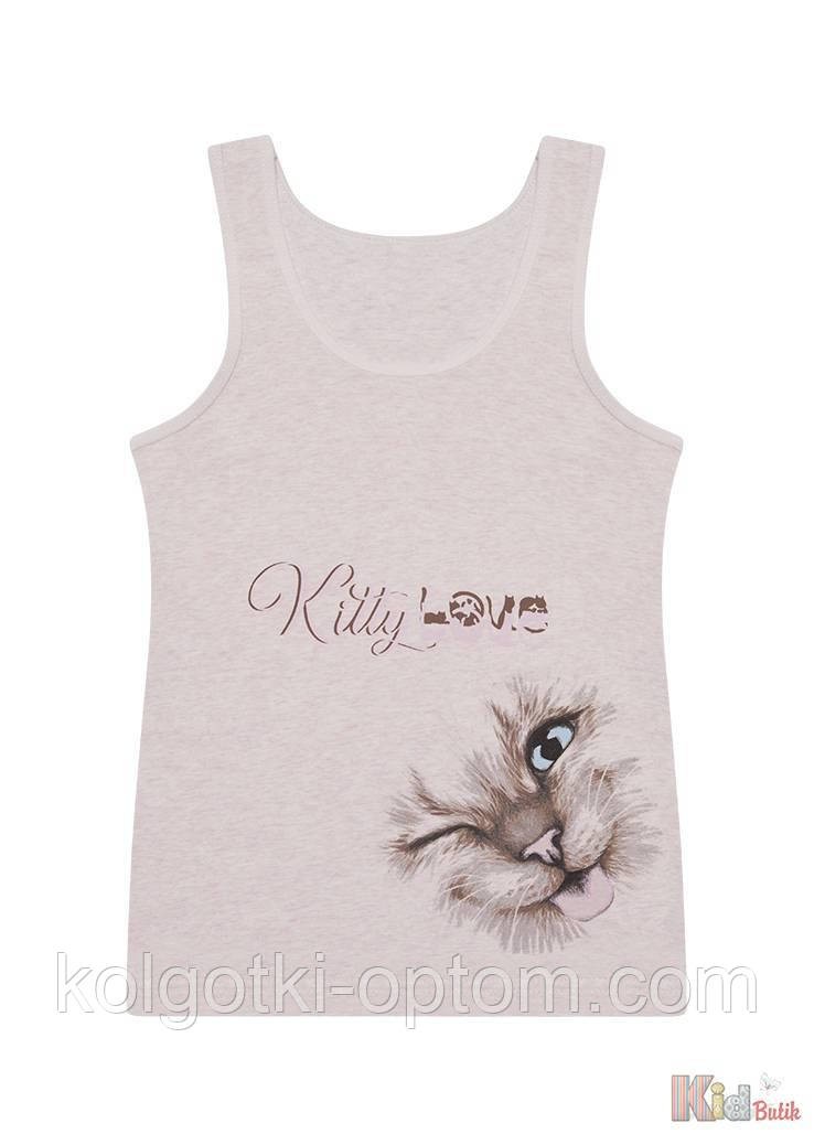 ОПТОМ Майка "Kitty Love" для дівчинки 8-9 років (8-9 років)  Donella 8697840789015, фото 1