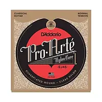 Струни D'addario Pro Arte EJ45 для класичної гітари (нейлон) NORMAL TENSION