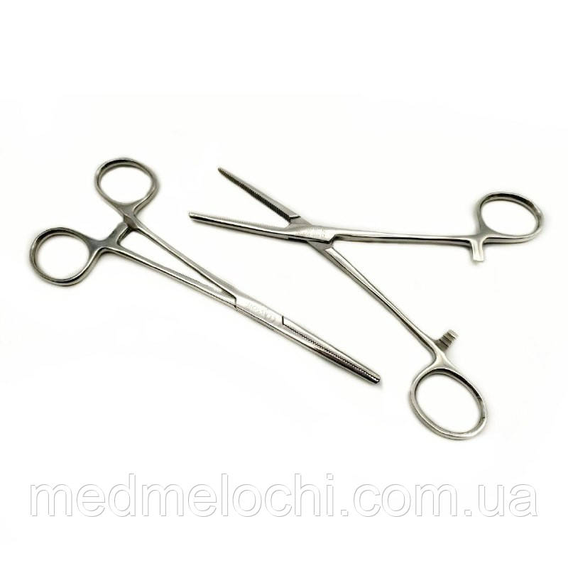 Затискач по Pean, прямий Tisson Medical. Довжина 16 см