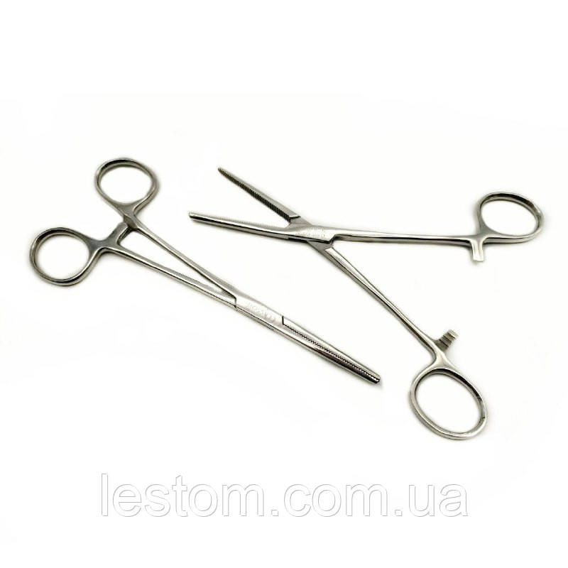 Затискач Pean, прямий Tisson Medical. Довжина 16 см