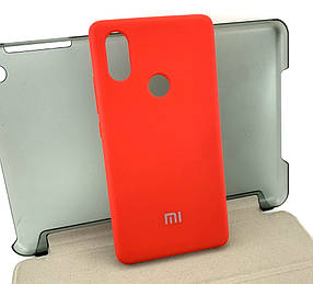 Чохол на Xiaomi Mi 8 SE накладка бампер Silicone Cover силіконовий червоний
