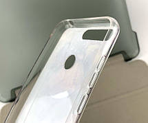 Чохол на Huawei Y6 Prime 2018, Honor 7a накладка бампер Marble TPU силіконовий, фото 4