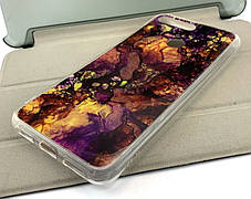 Чохол на Huawei Y6 Prime 2018, Honor 7a накладка бампер Marble TPU силіконовий, фото 3