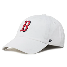 Оригінальна кепка 47 Brand CLEAN UP RED SOX B-RGW02GWS-WH