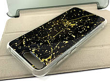 Чохол на Huawei Y6 2018 накладка бампер Marble силіконовий, фото 2