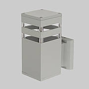 Вуличний світильник сірий на 1 лампу (67-L5169-WL-1 GY)