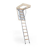 Горищні сходи Bukwood ECO Metal Standard (Чердачная лестница), фото 10