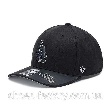 Бейсболка DP LOS ANGELES DODGERS B-CLZOE12WBP-BKB Black, фото 1