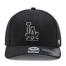 Бейсболка DP LOS ANGELES DODGERS B-CLZOE12WBP-BKB Black, фото 3