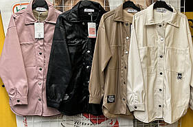 Рубашка 9-16 екошкіра