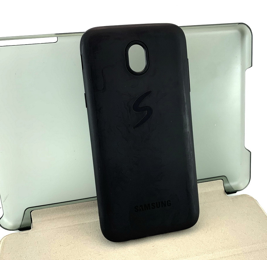 Чохол на Samsung j5 2017, j530 накладка силіконовий Silicone Case чорний