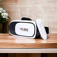 Шлем виртуальной реальности очки 3D Virtual VR Box с пультом управленя