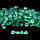 7.10 каратів Природний смарагд секундами без оброблення 2.1 мм. 188 шт., фото 2