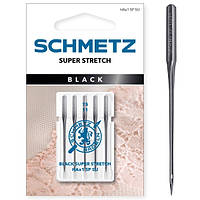 Набор игл Schmetz Super Stretch №75 Nickel Black