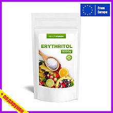 Чистий еритритол натуральний підсолоджувач для діабетиків 1000 г - Erytrol, Health Fusion