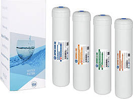 Aquafilter EXCITO-CLR-CRT Картридж лінійної системи Excito-ST (4 шт., 2,5" x 12", 5 мкм)