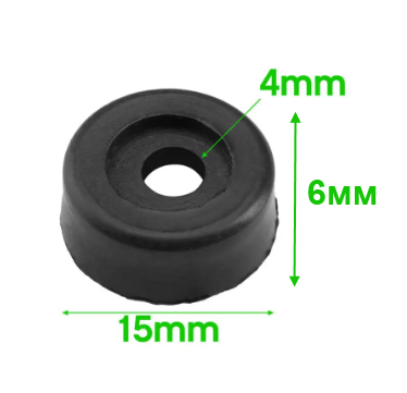 Ніжки підставки для валіз і сумок/на дно/великі/під болт або заклепу/1442