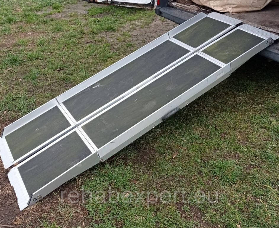 Пандус для инвалидных колясок Mobilex DF-240 Aluminum Portable Suitcase ...