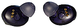 Амбушюри силіконові насадки для вакуумних навушників та гарнітур, 3 пари, розмір S/M/L сірі напівпрозорі, фото 5