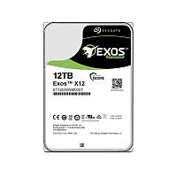 Жесткий диск HDD Seagate Exos X12 512E 12TB 7200rpm 256MB ST12000NM0007 3.5" SATA 3.0