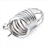 Сталевий пояс вірності - 9*4,5 см - Садо-мазо, фото 6