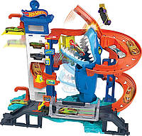 Трек Хот Вилс Побег от Акулы Hot Wheels City Shark Escape Playset