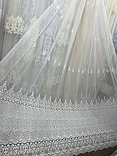 Грек-сітка з вишивкою №12371 на гурт