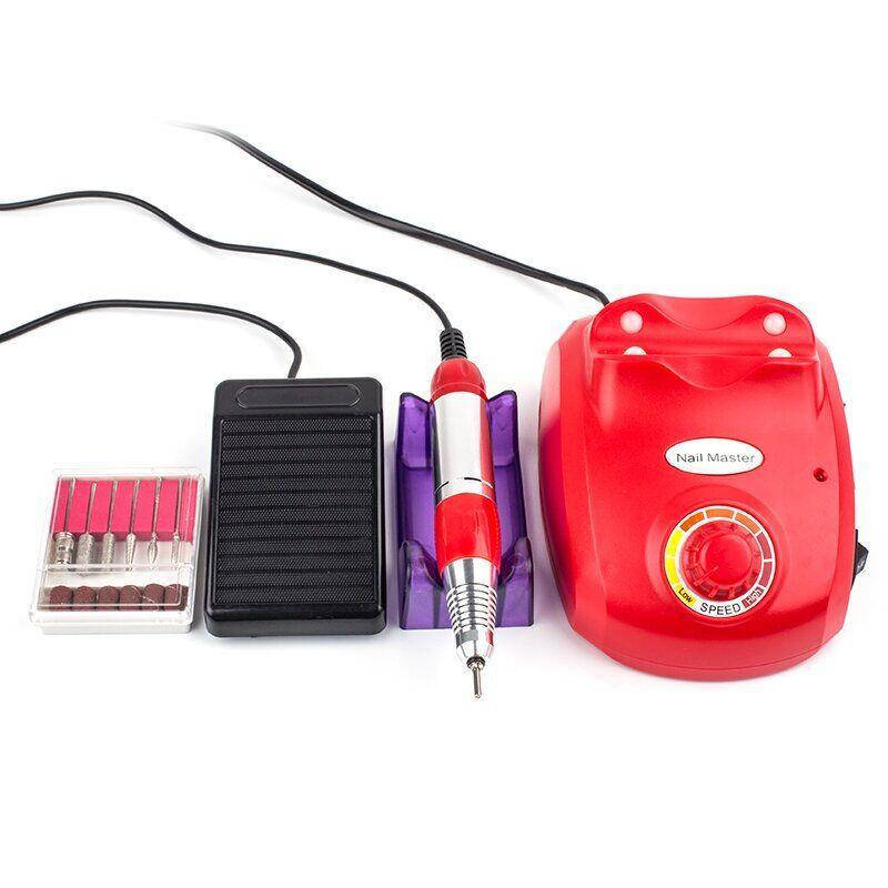 

Фрезер для маникюра Drill pro ZS 603 65 Вт 35 000 об, Белый Красный