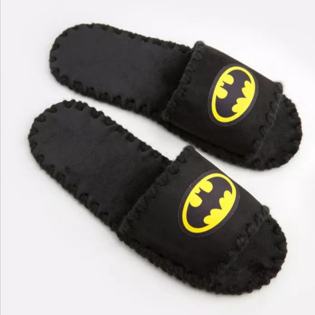 

Мужские домашние тапочки цветной Batman, черные открытые, Family Story, 46/47 размер