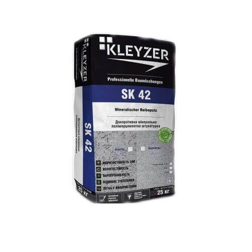 

ШТУКАТУРКА ДЕКОРАТИВНАЯ БАРАШЕК SК-42 KLEYZER WHITE, Белый