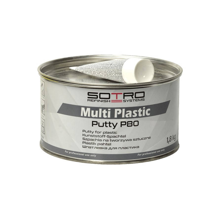 

Шпаклевка для пластика SOTRO Multi Plastic Putty P80 1.8 кг
