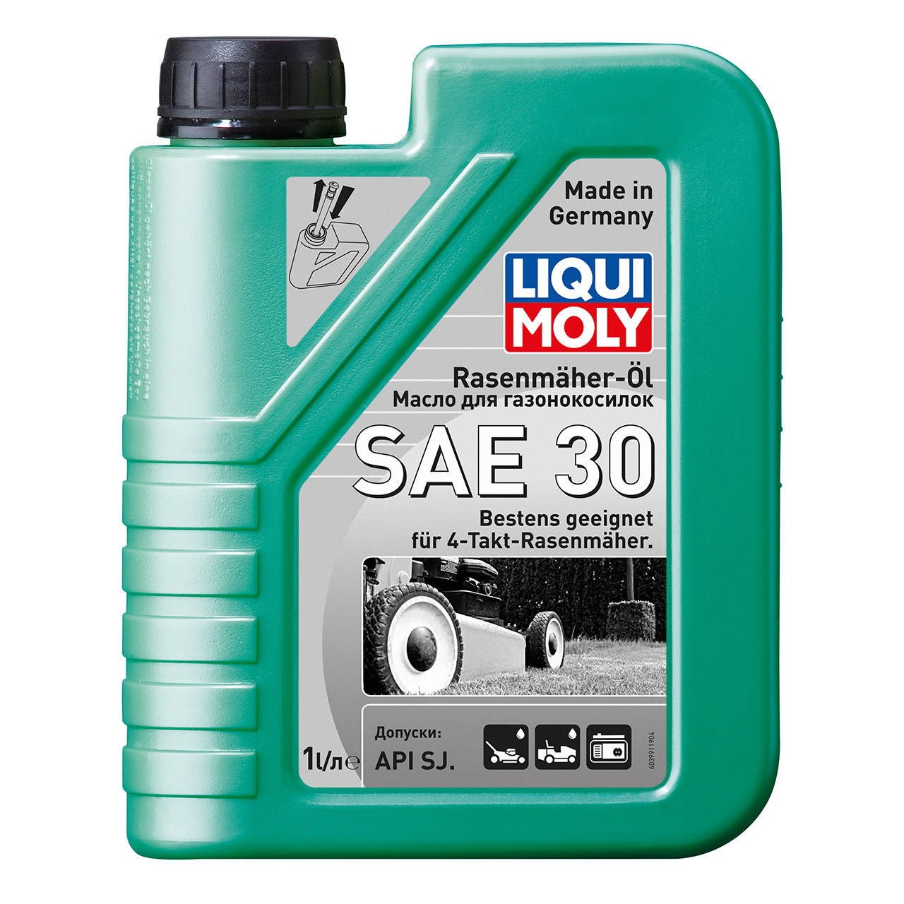 

Минеральное масло для газонокосилок Liqui Moly Rasenmaher-Oil SAE 30 (3991) 1л