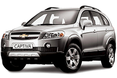 Бризковики для Chevrolet Captiva 2006-2011