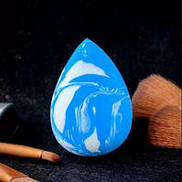 Спонж для макіяжу Мармур Синій