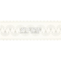 Декоративная плитка для стен Paradyż Caya Bianco Inserto B 25x75 (Белый, Матовая)