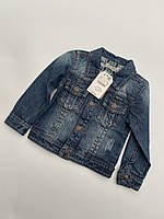 Джинсовый пиджак для мальчиков р.104-140 Розпродажа 116