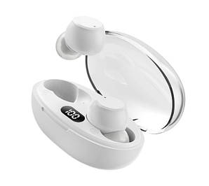 Бездротові навушники блютуз вакуумні T62 Бездротова Bluetooth-гарнітура білі