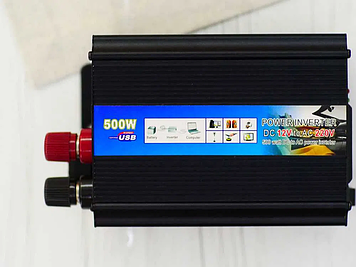 Перетворювач напруги EAFC 12V на 220V 500W ІНВЕРТОР