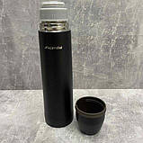 Термос з Kamille 1000 мл із неіржавкої сталі KM-2059B, фото 2