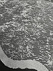 Однотонна мраморна вуаль тюль "Мрамор 3" на основі жакарду. Колір: Білий, фото 10