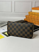 Мужской коричневый бумажник, клатч Louis Vuitton качественный кошелек на змейке клатч Луи Виттон