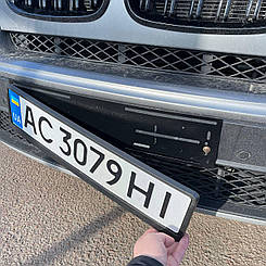 Рамки магнітні для номерних знаків авто (2 Рамки + 2 Пластини)