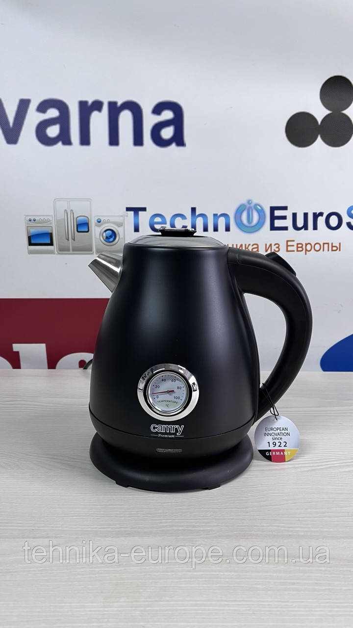 Чайник із регулюванням температури Camry CR 1344 (black)