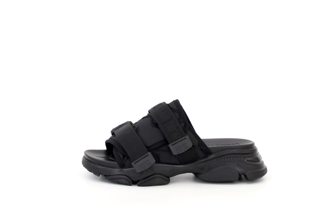 Жіночі шльопанці Dior Slippers Black ALL04347