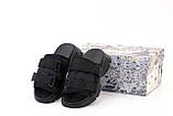 Жіночі шльопанці Dior Slippers Black ALL04347, фото 7