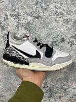 Мужские кроссовки Air Jordan Legacy 312 Low Tech Grey Fire Red Black CD7069-101