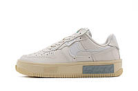 Женские кроссовки Nike Air Force 1 Fontanka Phantom Beige Light Smoke Grey DH1290-002 37