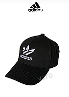 Кепка Бейсболка Adidas (черная с белым)