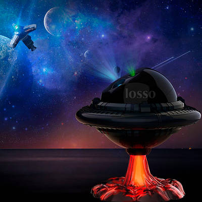 Лазерний проектор зоряного неба та галактики LOSSO "НЛО Mystic"