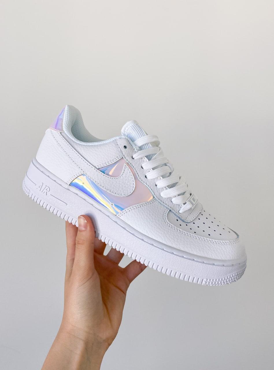 Nike Air Force 1 Low Iridescent White Metallic